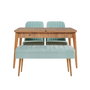 Hanah Home Vina 0701 - 3 - Atlantic, Green